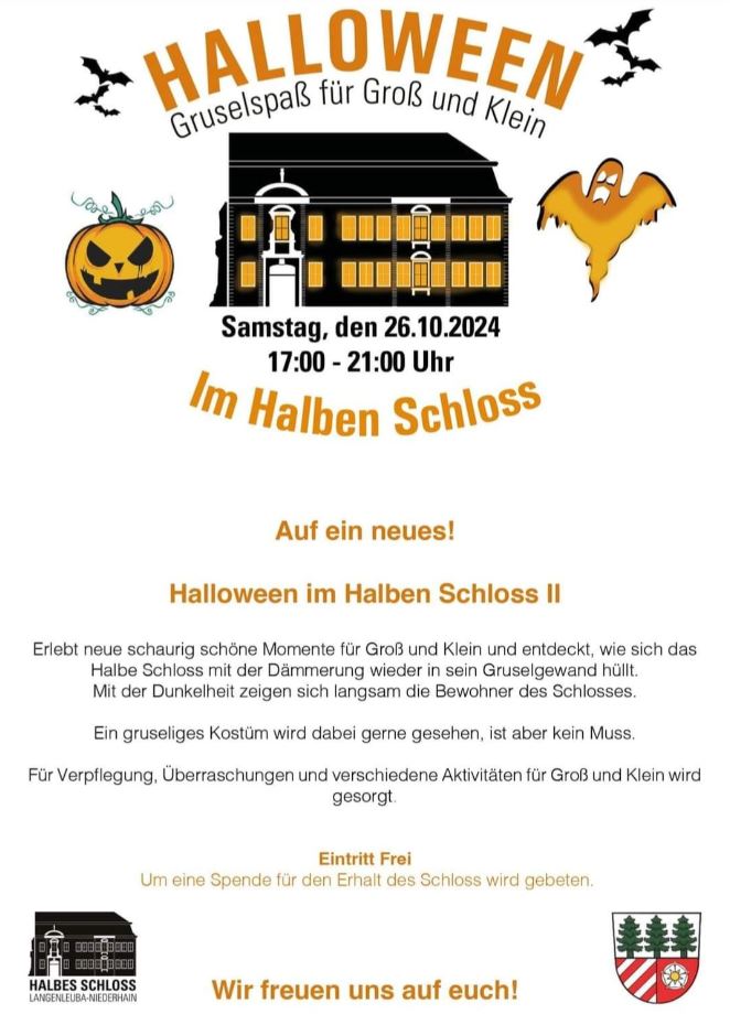 Halloween im Halben Schloss