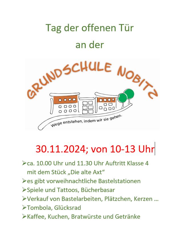 Tag der offenen Tür Grundschule